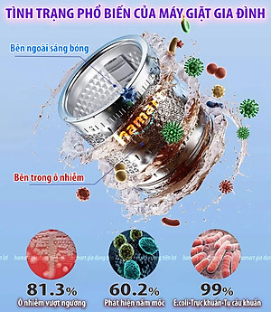 Hộp 260g Bột Tẩy Lồng Máy Giặt Hamart Vệ Sinh Sạch Diệt Nấm Mốc Vi Khuẩn Đa Năng Chất Lượng Cao