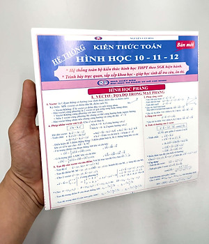 Hệ Thống Kiến Thức Toán Hình Học 10-11-12