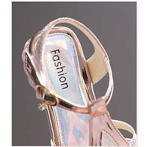 Giày dép sandal công chúa elsa cho bé gái size 26-36 hàng Quảng Châu cao cấp