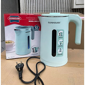 Ấm Siêu Tốc 2 Lớp Inox Sunhouse SHD1351 1.8L Hàng Chính Hãng - Sản Phẩm Cần Thiết Cho Mọi Gia Đình