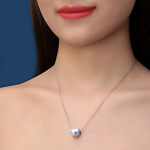 Dây chuyền Swarovski Trái Tim Ánh Pha Lê
