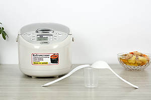 Nồi Cơm Điện Tử Tiger JAX-S18W - 1.8L - Hàng Chính Hãng