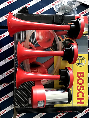 Bộ Còi hơi (Kèn ) 12V Bosch Còi 3025 - Xe Tải