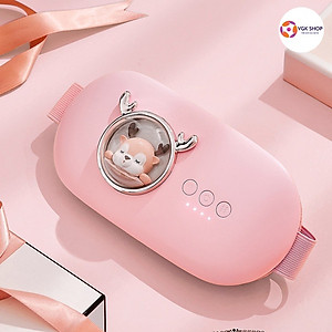 Đai Massage Bụng Kinh Chườm Nóng 5 Cấp Độ Giảm Đau Khi Đến Kỳ Kinh Nguyệt Cho Phụ Nữ