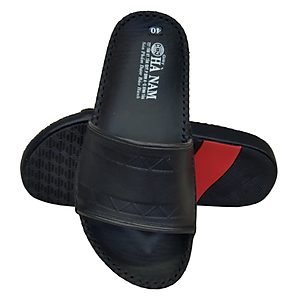 Dép Nam Quai Ngang HÀ NAM Da Bò Thật Cao Cấp DNA2075