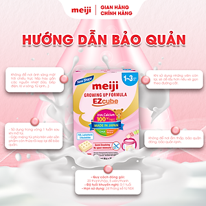 Combo 2 Hộp Sản Phẩm Dinh Dưỡng Công Thức Meiji Growing Up Formula EZcube - Nhập khẩu chính hãng (560g)