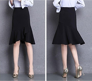 Chân váy đuôi cá tà chéo sang trọng