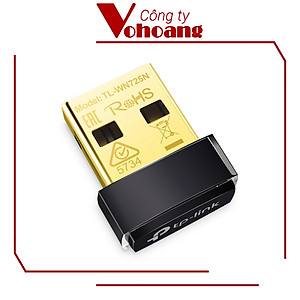 Bộ Chuyển Đổi USB Wifi Nano TP-Link TL-WN725N Chuẩn N 150Mbps - Hàng Chính Hãng