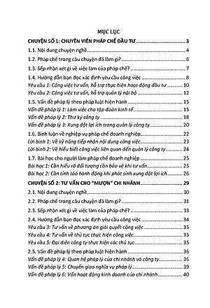 Pháp chế doanh nghiệp - Những câu chuyện nghề - Hướng dẫn - Bình luận - Bài học (Tập 1)