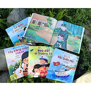 Bộ sách Em yêu Biển đảo-Biên cương