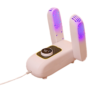 Máy sấy khô giày khử mùi hôi cao cấp Bằng Tia Cực Tím - Máy sấy khử mùi hôi nhanh tróng tiện dụng,dụng cụ làm khô giày chống mùi hôi của những ngày mưa gió (Trắng)