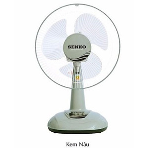 Quạt điện Senko để bàn tiện lợi cao cấp B1216 màu ngẫu nhiên - Hàng Chính Hãng