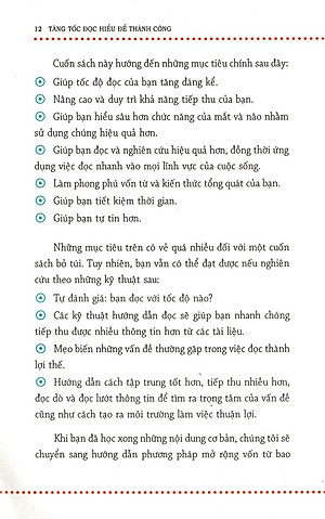 Sách Tăng Tốc Đọc Hiểu Để Thành Công