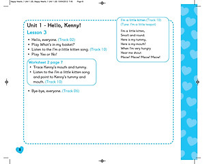 Happy Hearts US 1 Pupil's Book (With Stickers)
