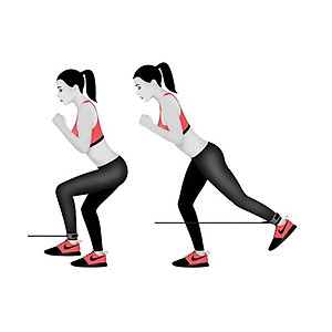 Quấn Cổ Chân Hỗ Trợ Tập Mông Chân AOLIKES TC-7129