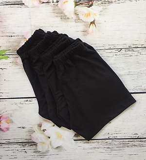 Combo 2 quần thun bé trai màu đen - 100% cotton - Siêu nhẹ, siêu thoáng mát