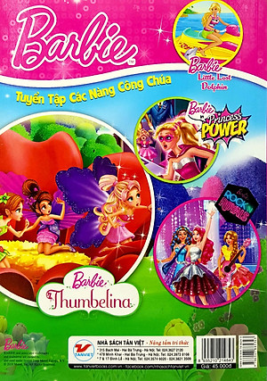 Sách Barbie - Tuyển Tập Các Nàng Công Chúa (Tập 4)
