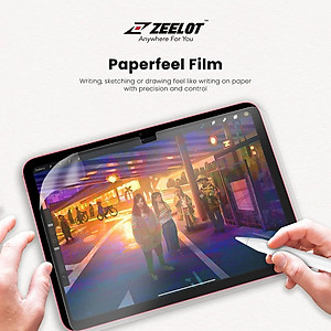Dán Màn Hình dành cho iPad Paper-Like Zeelot Cao Cấp - Hàng Nhập Khẩu