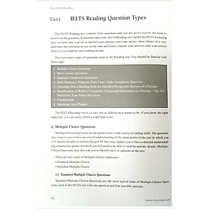 Sách Basic IELTS Reading