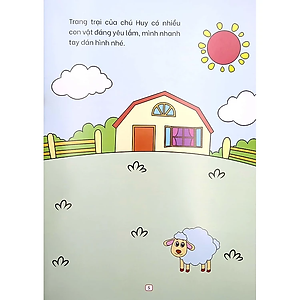 Sách Bóc Dán Thông Minh Vừa Học Vừa Chơi 2-6 Tuổi - Khả Năng Sáng Tạo