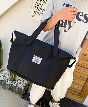 Túi xách du lịch 2 tầng cỡ lớn túi đựng đồ thể thao tập gym, yoga, quần áo nữ chống nước có thể nới đáy thành 2 tầng