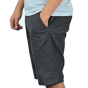 Quần tây short nam 0 ply Caro lớn Regular fit NQSMCLMT3R2201250