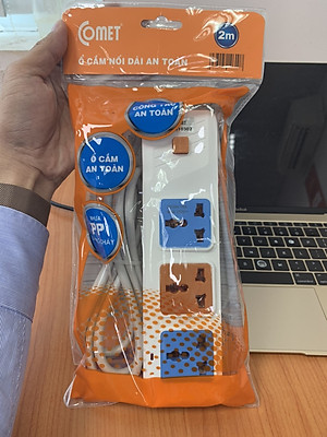 Ổ Cắm Nối Dài Comet CES10302 - Hàng Chính Hãng