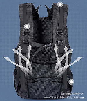 Balo du lịch, balo phượt, balo leo núi thể thao phong cách mới - BEE GEE BLLN1036