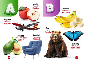 Sách Từ Điển Bằng Tranh - Chữ Cái Và Số Đếm