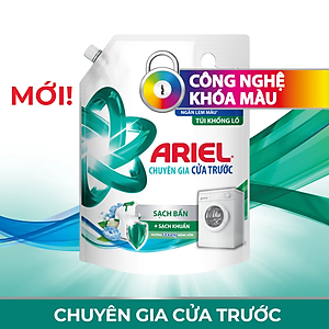 Túi Nước Giặt ARIEL Chuyên Gia Cửa Trên Ngăn Lem Màu