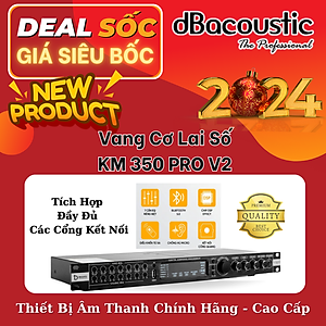 Vang cơ lai số dB Acoustic - Tặng 1 cặp dây canon - Hàng Chính Hãng