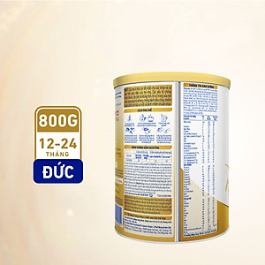 Sữa bột Nestlé NAN SUPREMEPRO 2 800g nhập khẩu Đức với 5HMO & đạm Gentle Optipro ( Dành cho trẻ từ 12 - 24 tháng tuổi)