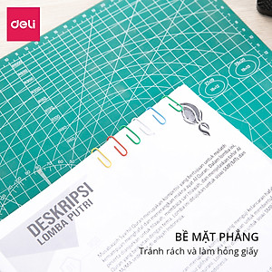 Ghim Vòng Màu #3 Deli, 29Mm - 100 Cái/Hộp, 2 Hộp E0024