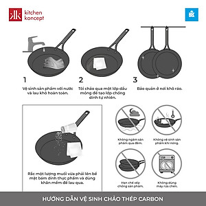 Chảo thép carbon BK 