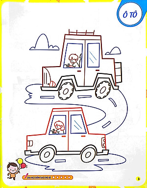Tô Màu Theo Từng Bước - Ô Tô, Xe Công Trình, Tàu Thủy 1