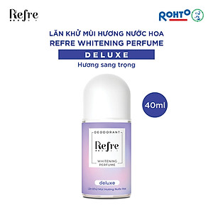 Lăn Khử Mùi Dưỡng Trắng Hương Nước Hoa Refre Whitening Deluxe Hương Sang Trọng (40ml)