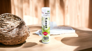 Tuýp Khăn nén cao cấp T.ssue Wipes (10 viên/tuýp). Sử dụng tiện lợi cho chuyến đi du lịch, công tác