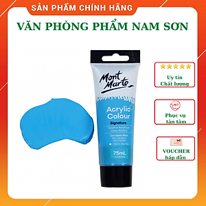 Màu ACRYLIC COLOUR SIGNATURE MONT MARTE cao cấp dạng tuýp 75ML vẽ trên nhiều chất liệu như Tường, Kính, Vải...