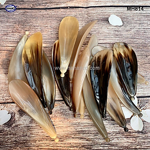 Miếng cạo gió bằng sừng, massage day ấn huyệt (MH814) Đả thông kinh mạch, lưu thông khí huyết - Chăm sóc sức khỏe