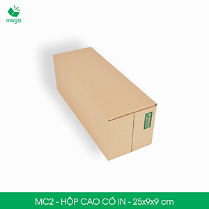 MC2 - 25x9x9 cm - 100 Thùng hộp carton