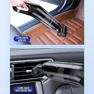 Máy Hút Bụi Cầm Tay Không Dây Damas DA113C - Lực Hút Mạnh Mẽ 16000PA - Đa Năng Hút Bụi Khô Và Ướt - Máy Hút Bụi Ô Tô, Hút Bụi Gia Đình - Hàng Chính Hãng