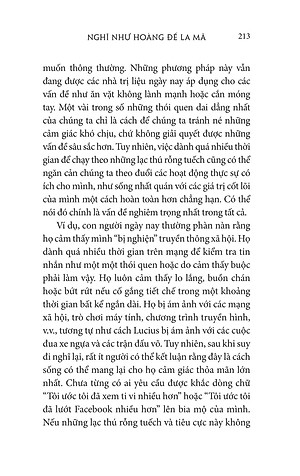 Sách Nghĩ Như Hoàng Đế La Mã - Triết Lý Khắc Kỷ Của Marcus Aurelius