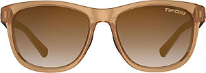 Kính mát thể thao Unisex Tifosi Swank - Gọng Crystal Brown / Onyx, Tròng Brown Gradient