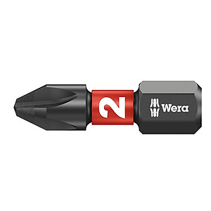 Đầu vít ngắn PH2 x 25mm, 851/1 IMP DC Impaktor bits Wera 05073916001