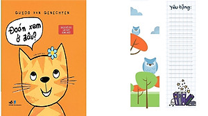 Sách - Sách đố vui lật giở song ngữ - Đoán xem ở đâu? (tặng kèm bookmark thiết kế)