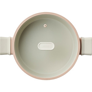 Nồi Thấp Suit LocknLock CSU1242PIK – 24cm - Màu Pink