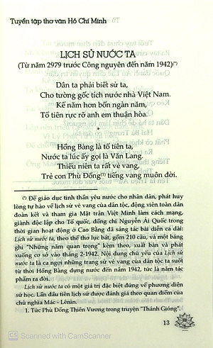 Sách Tuyển Tập Thơ Văn Hồ Chí Minh