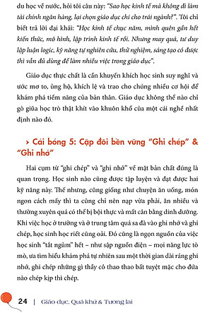 Sách Giáo Dục - Tương Lai & Đổi Mới