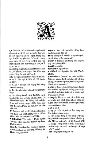 Từ Điển Tiếng Việt Hoàng Phê (Tái Bản)