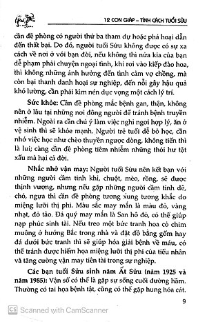 Sách Tìm Hiểu Tính Cách Con Người Qua Năm Sinh Tuổi Sửu
